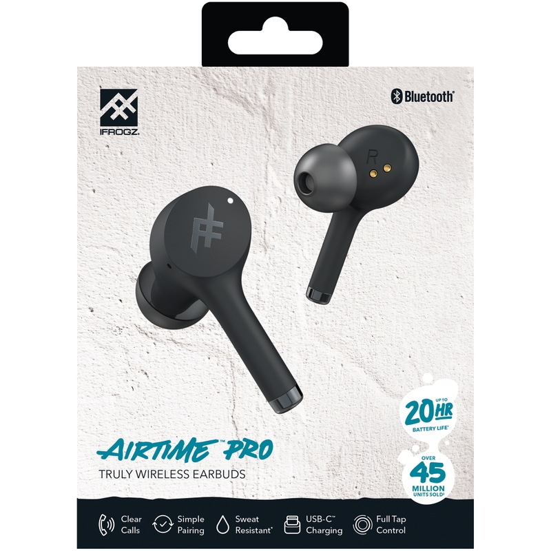 iFrogz Airtime Pro Earbuds - Blk - In 