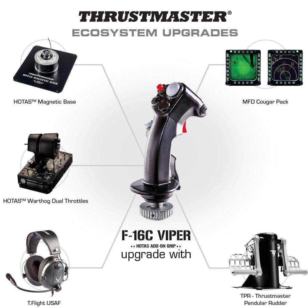 Buy Thrustmaster F-16 C VIPER HOTAS ADD-ON GRIP - MyDeal