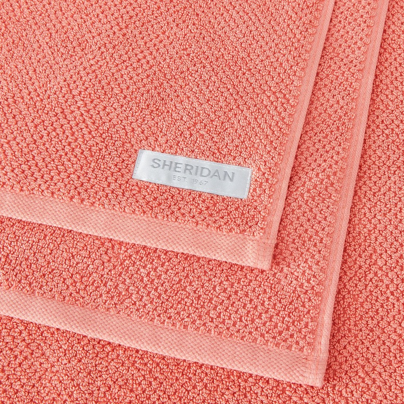 Buy Sheridan Austyn Towel Range Coral MyDeal
