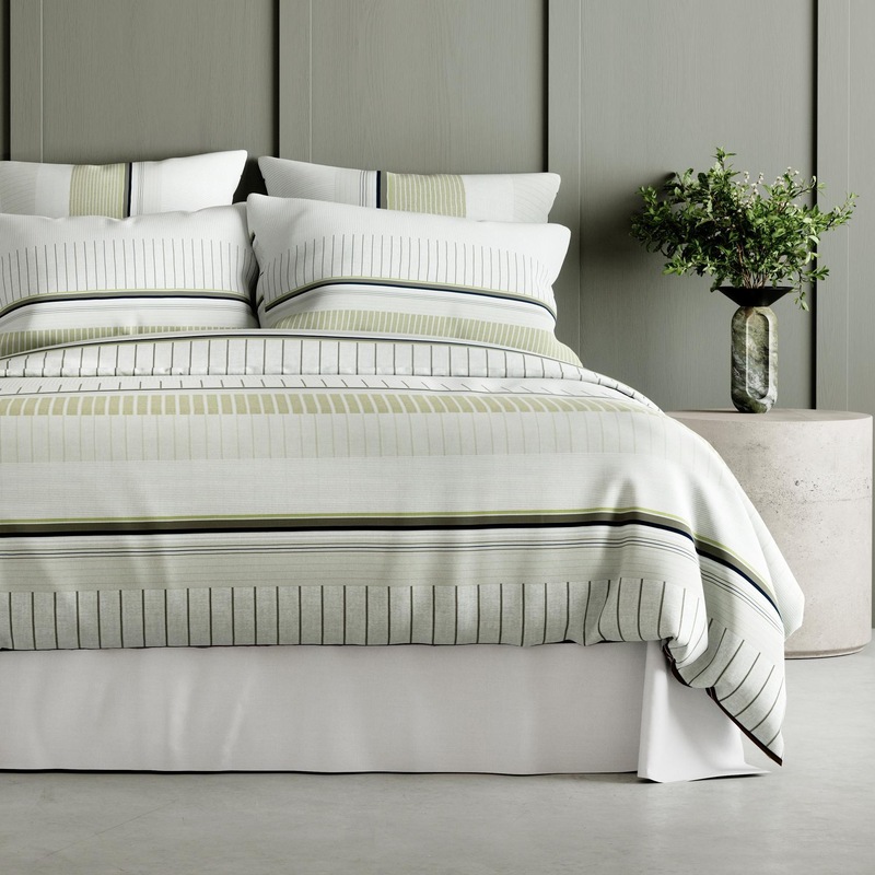 Buy Sheridan Ayden Quilt Cover Set Green MyDeal