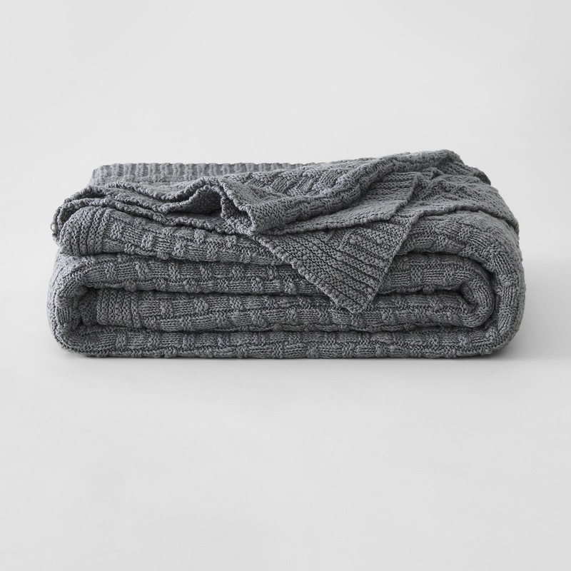 Buy Sheridan Eston Throw Smoke MyDeal