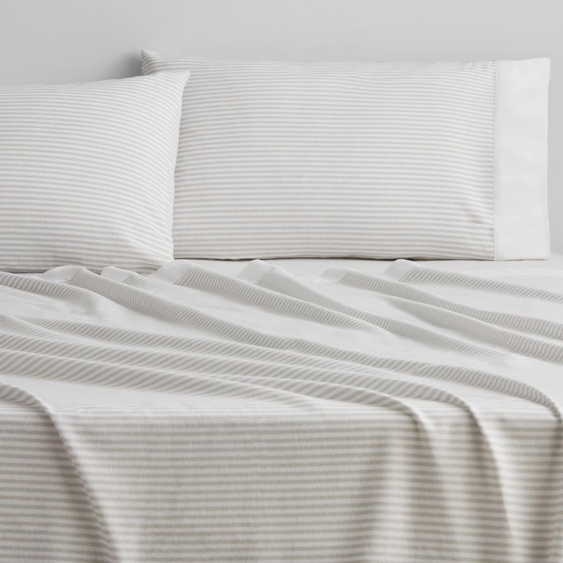 Buy Sheridan Outlet Lythe Flannelette Sheet Set Dove MyDeal