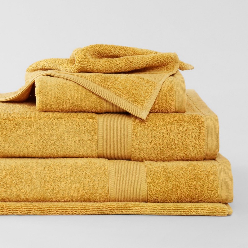 Buy Sheridan Ultra Light Luxury Towel Range Saffron MyDeal