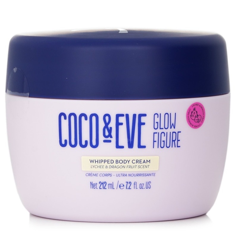 Buy Coco & Eve Glow Figure Whipped Body Cream Lychee & Dragon Fruit