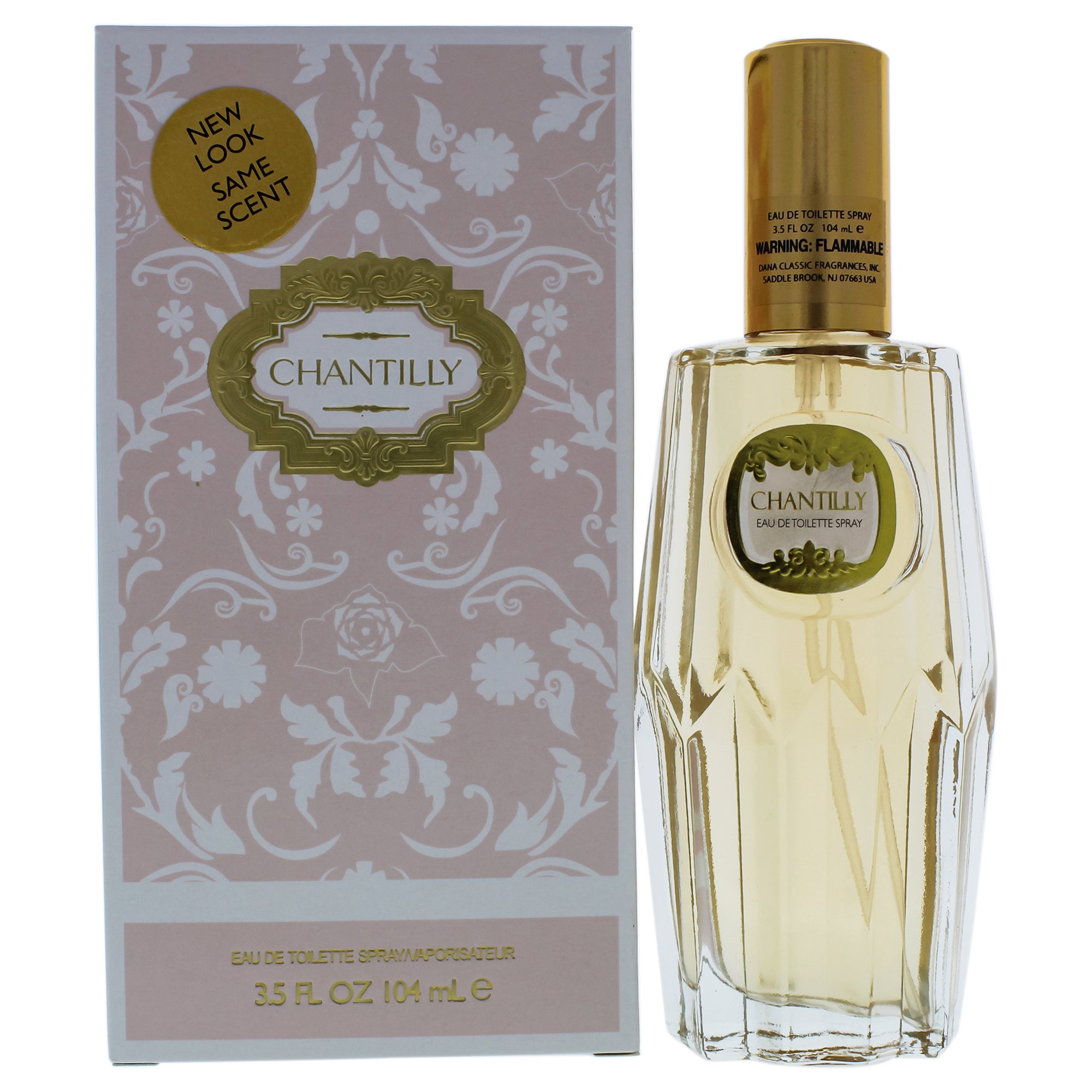 Chantilly by Dana, 3.5 oz Eau De Toilette Spray for Women main image 1