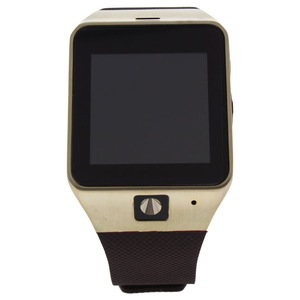 EK-D3 Montre Connectee Silicone Strap Smart Watch - Gold-Brown by Eclock for Unisex - 1 Pc Watch