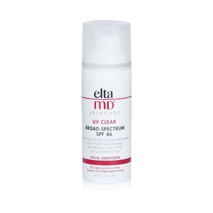 EltaMD UV Clear Facial Sunscreen SPF 46 - For Skin Types Prone To Acne Rosacea & Hyperpigmentation 48g/1.7oz