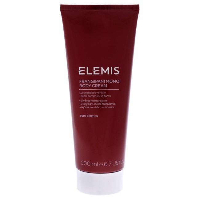 Huile Corporelle Elemis Frangipani Monoi 200ml - Hydratation Intense à La Frangipane, Bouteille Neuve Sous Blister