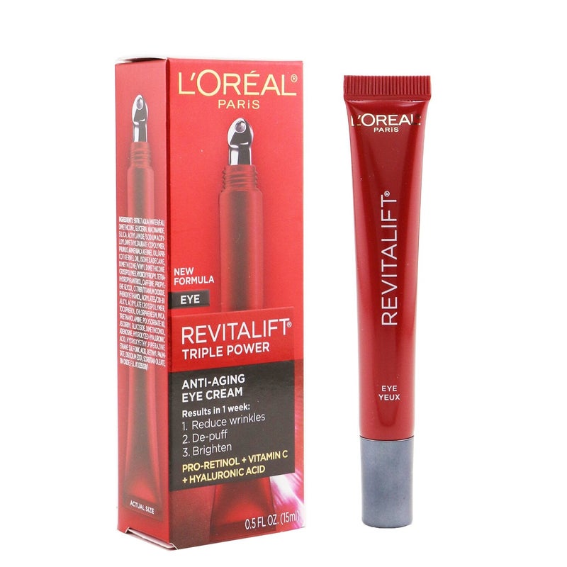 Buy L'Oreal Revitalift Triple Power Anti-Aging Eye Cream 15ml/0.5oz ...