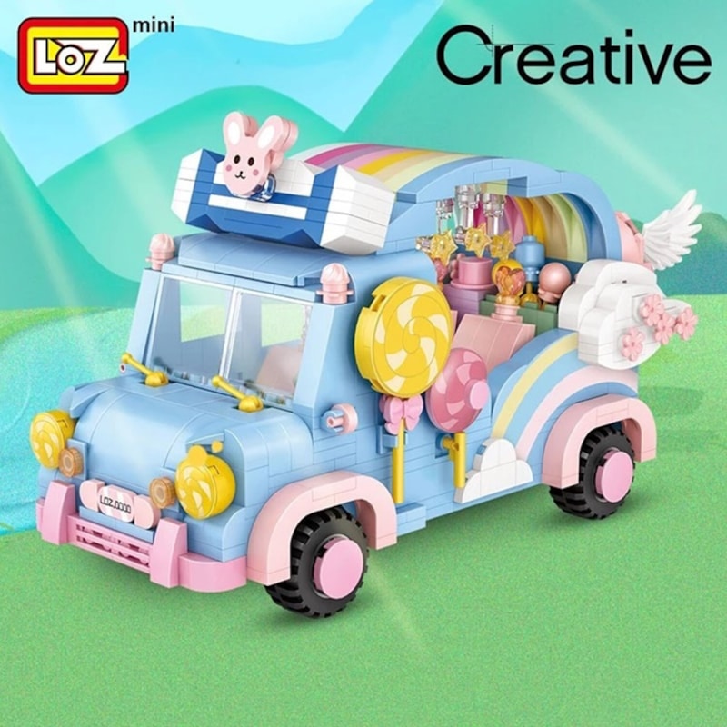 Buy Loz Loz Creator Rainbow Car Building Bricks Set 20 X 15 X 8cm Mydeal 2001