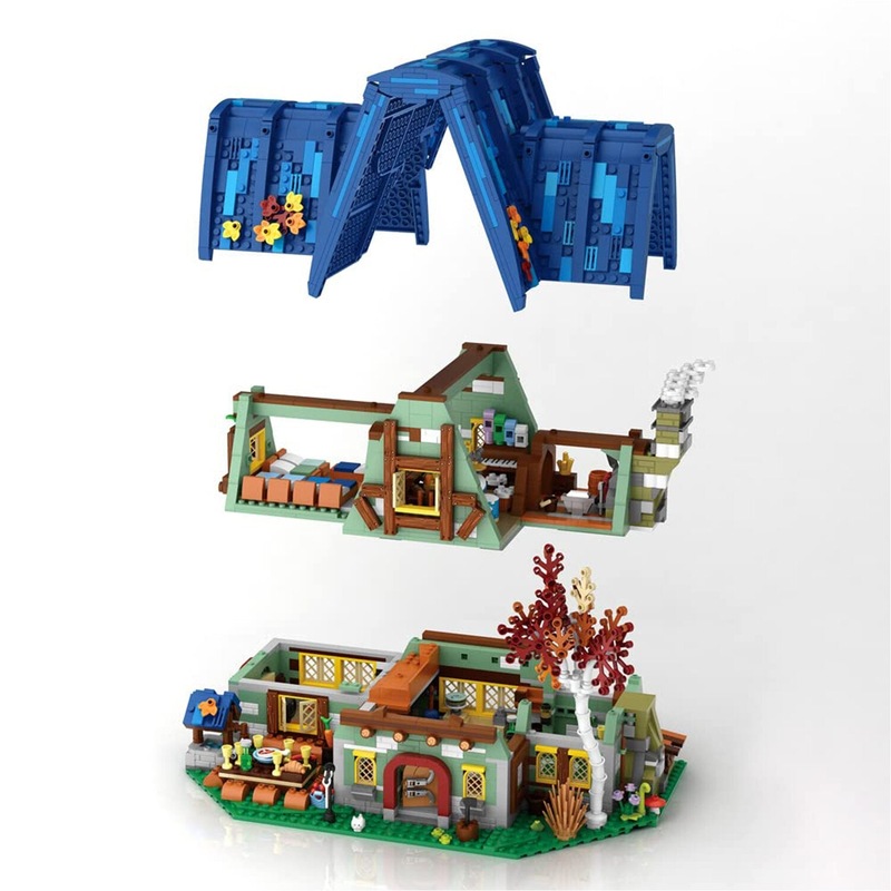 Buy Loz LOZ Mini Blocks - Elf House Building Bricks Set 40 x 28 x 9cm ...