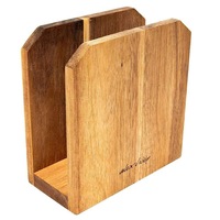 Alex Liddy Acacia Napkin & Serviette Holder 14.2X14.2cm