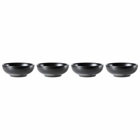 Alex Liddy Share Stoneware Sauce Dish Set of 4 8X2cm Black