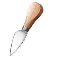 Alex Liddy Slate & Co Oval Cheese Knife Acacia 12cm