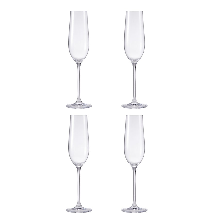 Alex Liddy Vina II Set of 4 Champagne Glasses 235ml