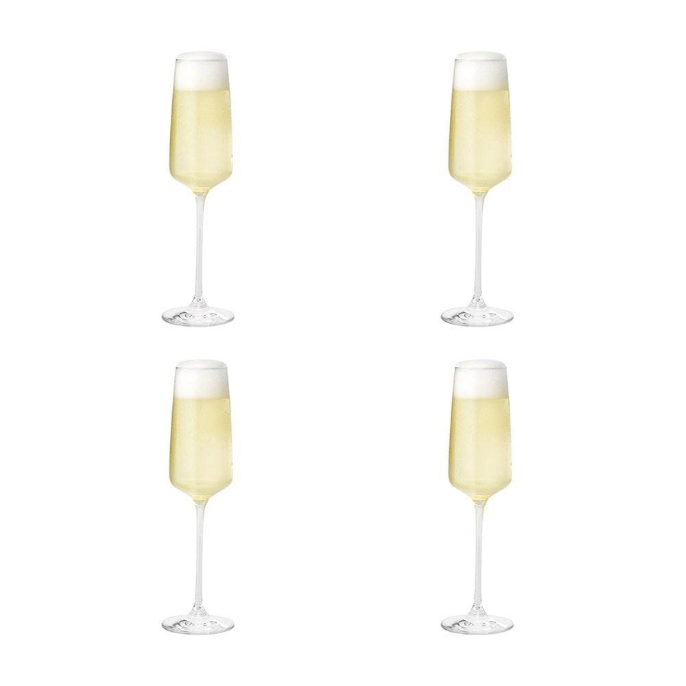 Alex Liddy Vina Limited 4 Piece Champagne Flute Set 250ml Size 46.4X32.9X28.4cm
