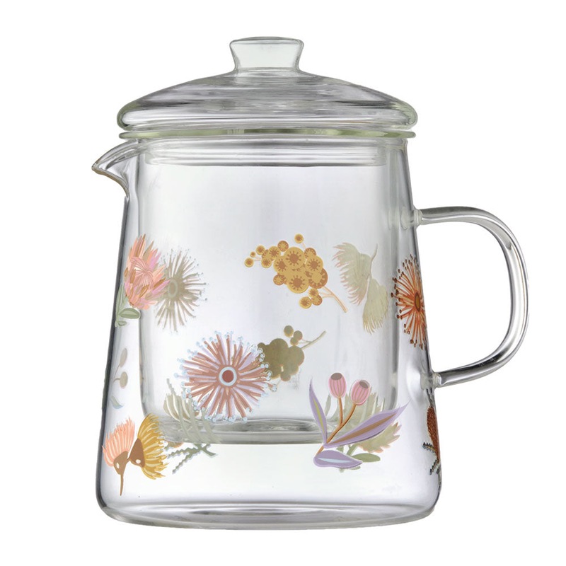 Buy Alex Liddy Wilde Glass Teapot 500ml MyDeal