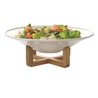 Ambrosia Zest Porcelain Bowl with Stand 26X26X8cm