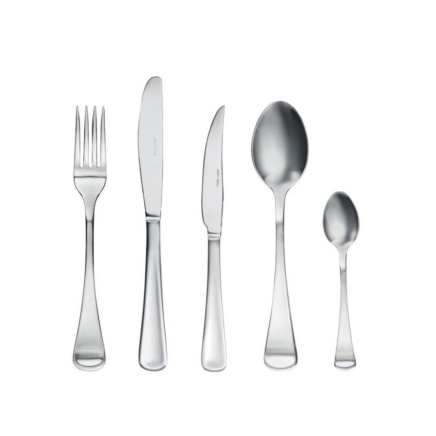 Aquis Stainless Steel 40 Piece Cutlery Set Alex Liddy