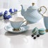 Buy Ashdene Ripple Teapot & Teacup Set - Powder Blue - MyDeal