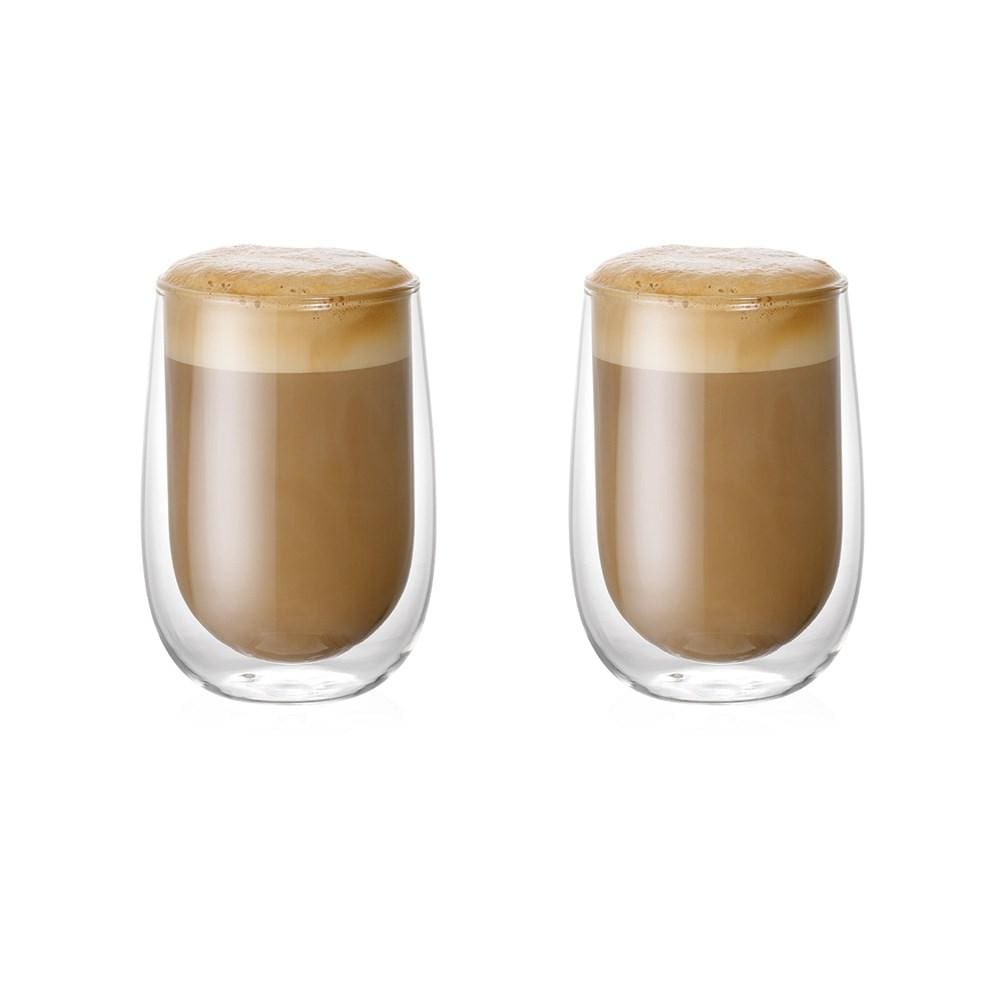 Baccarat Barista Cafe Double Wall Glass Set of 2 Size 350ml