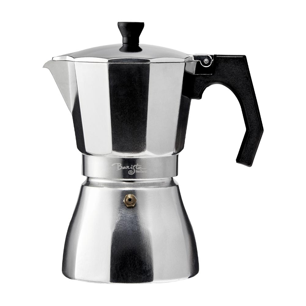 Baccarat Barista Brillante 6 Cup Stovetop Espresso Coffee Maker