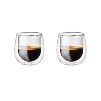Baccarat Barista Cafe Double Wall Espresso Glass Set of 2 90ml