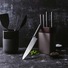 Buy Baccarat Daisho Nara 6 Piece Japanese Steel Knife Block Graphite ...