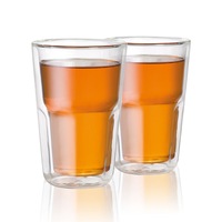 Baccarat Barista Facet Double Wall Medium Glass Set of 2 345ml