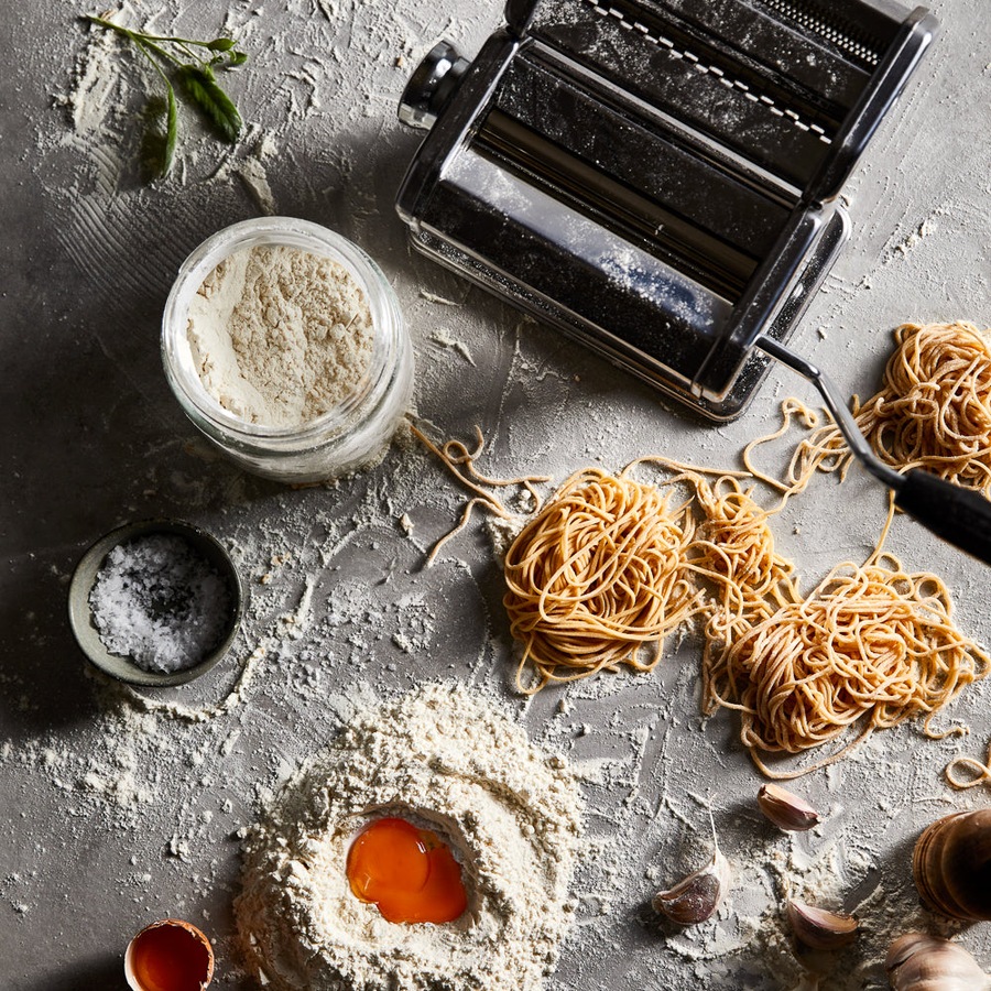 Gourmet Pasta Machine Chrome 180mm Baccarat