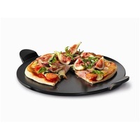 Baccarat Gourmet Pizza Stone With Handles - 46cm Black