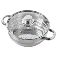 Baccarat Gourmet Universal Steamer with Glass Lid 20X8.5cm
