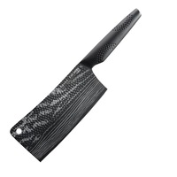 Baccarat iD3 Samurai Cleaver Knife 17cm Black