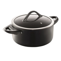 Baccarat iD3 CS Hard Anodised Casserole with Lid & Bakelite handle 24X11cm