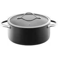 Baccarat iD3 Hard Anodised Casserole with Lid 24X11cm