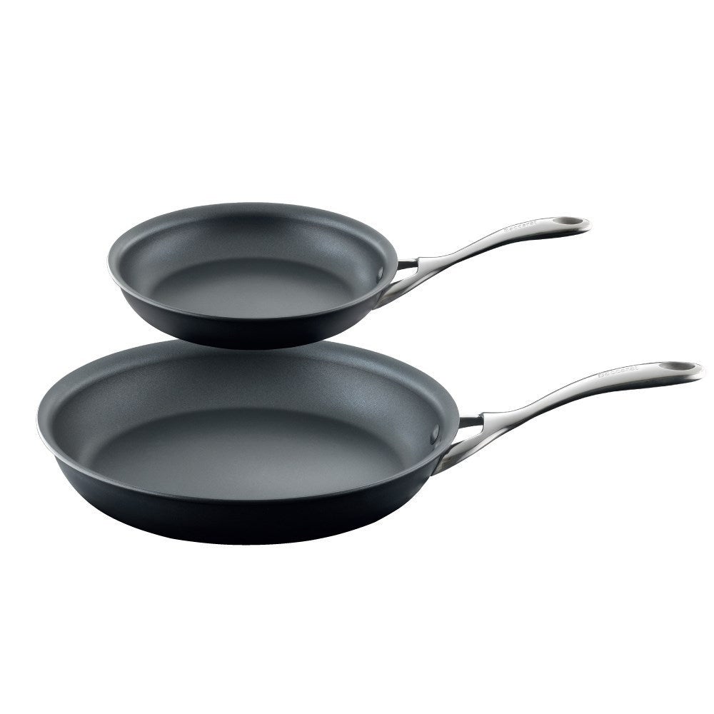 Baccarat iD3 Hard Anodised Non Stick Frypan Twin Pack & Size 20cm