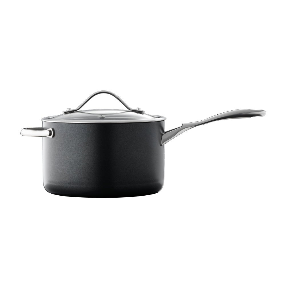 Baccarat iD3 Hard Anodised Saucepan With Lid Size 20X12cm