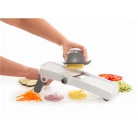 Borner Vital Vitaminactivator Mandoline Food Slicer V Slicer, Grey & Red