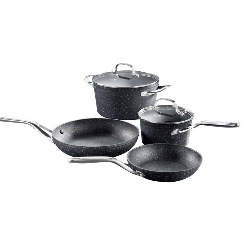 Baccarat Rock Cookware Set 4 Piece Non Stick Cooking Set Cookset Show