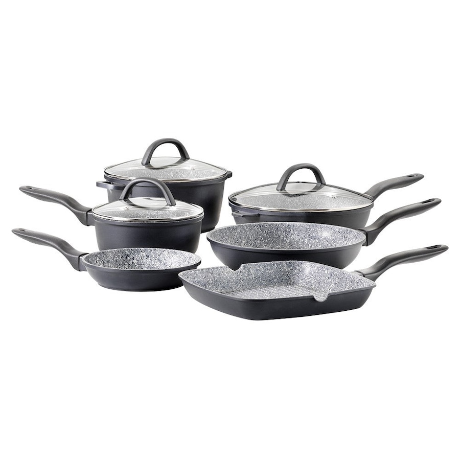 STONEX2 6 Piece Ceramic Non Stick Cookware Set Baccarat