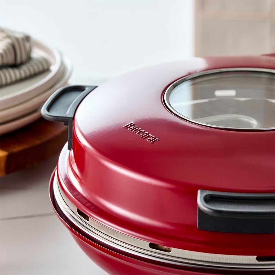 Baccarat The Gourmet Slice Pizza Oven 38.5X33.0X19.0cm Red