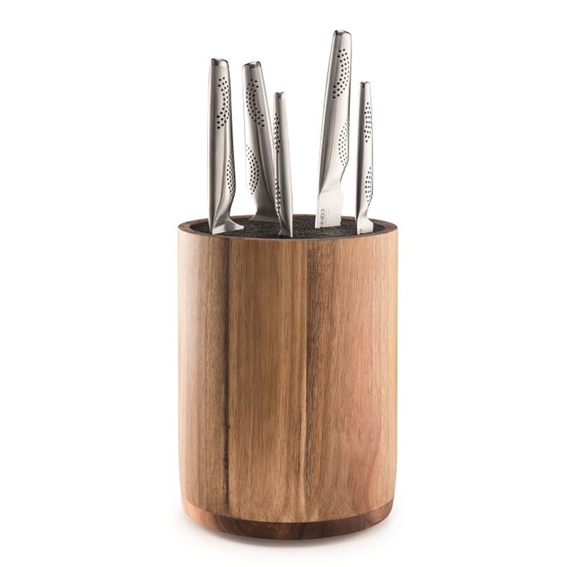 Baccarat Universal Knife Block Acacia Extra Large MyDeal