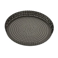 Bakemaster Perfect Crust Non-Stick Loose Base Quiche Pan 30X0.35X0.35cm - 30cm
