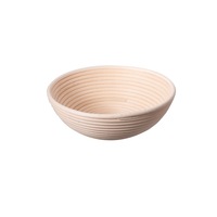 Bakemaster Round Rattan Proving Basket 25X8.5X8.5cm - 25cm