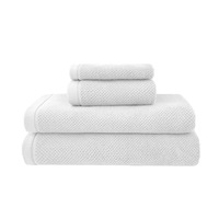 Bambury Angove Bath Sheet 80X160cm - White - Set of 2 Bath Sheet