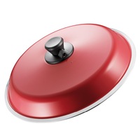 Bessemer Universal Lid 32X5.5cm - Red - 32cm