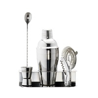 Cellar 6 Piece Stainless Steel Bar Tool Set 9.5X14.5X1.9cm