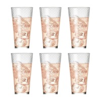 Cellar Tonic Bubble Highball Glass Set of 6 465ml