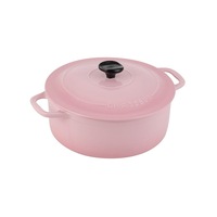 Chasseur Macaron Casserole 24cm - Cherry Blossom