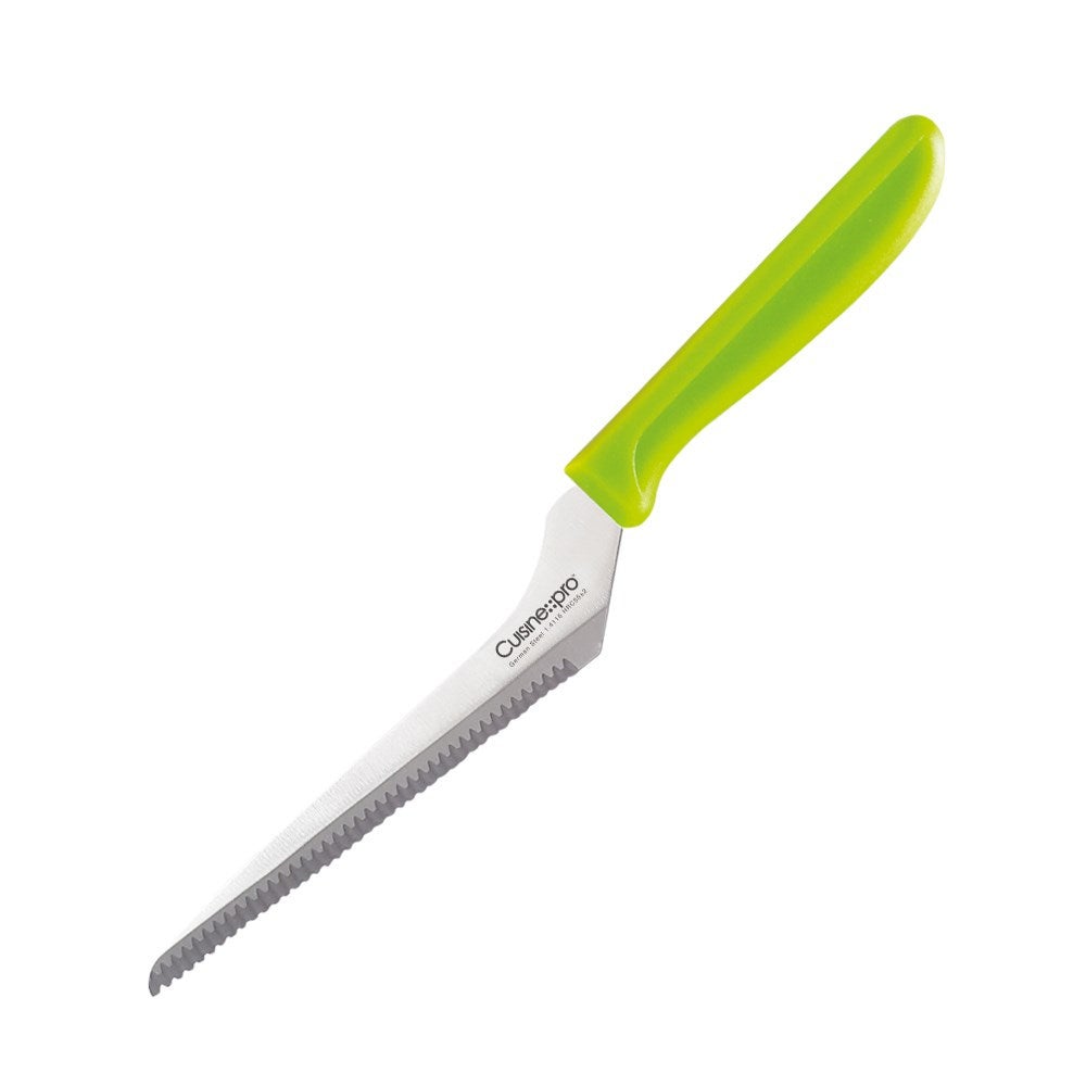 Cuisine::pro Classic Offset Knife Size 15cm in Green